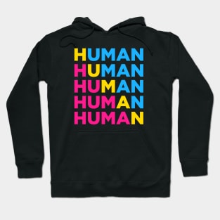 Pansexual Human Hoodie